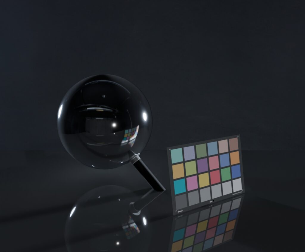 Wonderfilm Pictures VFX Chrome Balls and Colour Chart kit