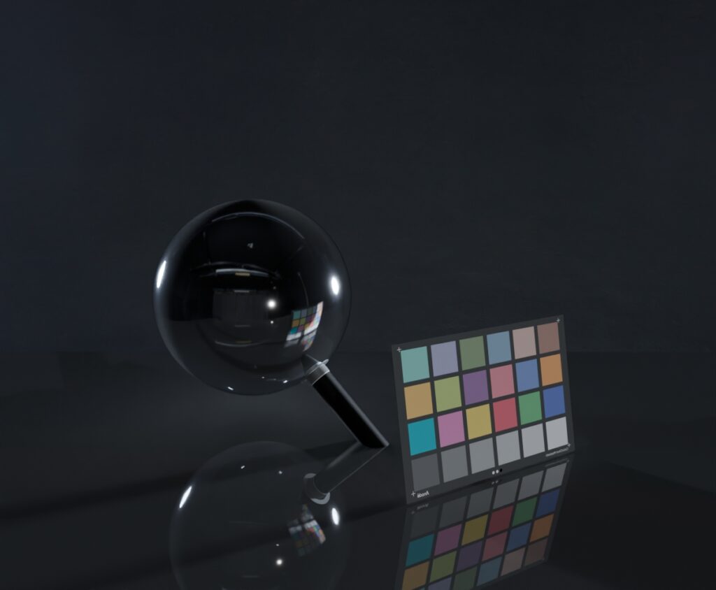 Wonderfilm Pictures VFX Chrome Balls and Colour Chart kit pic-id-99